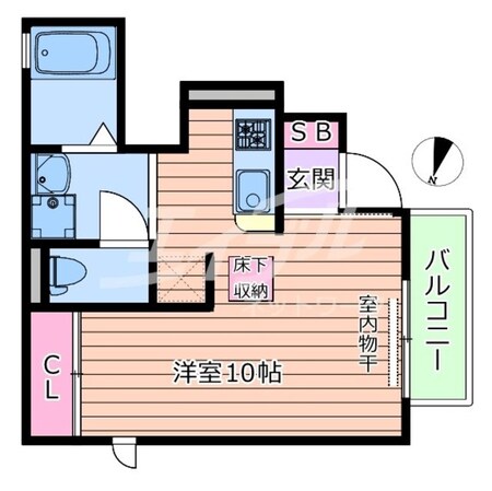 カーサ　コモドⅣの物件間取画像